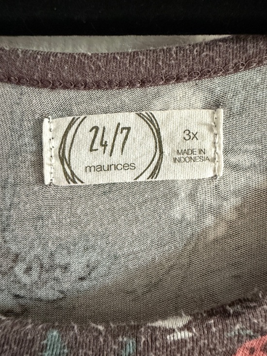 Maurices 27/7 Grey flower dress - Picture 2 of 4